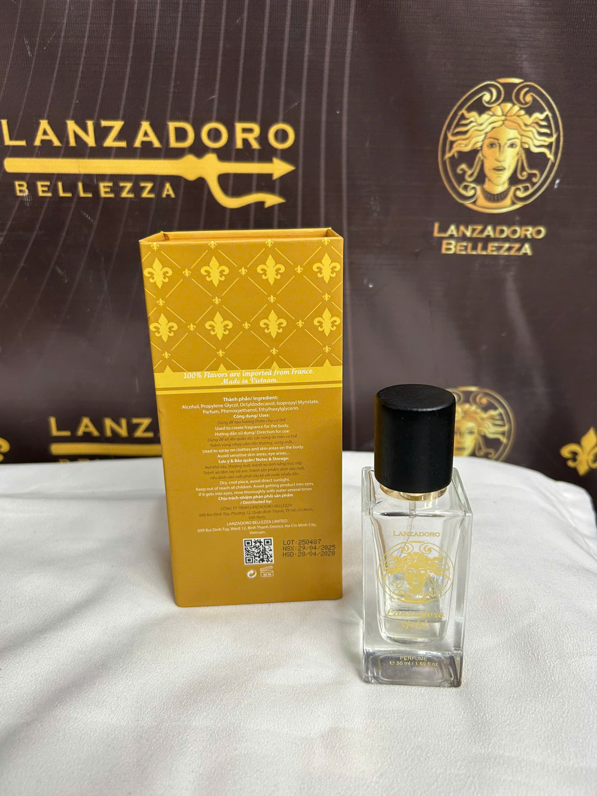 Nước Hoa Lanzadoro Gold 